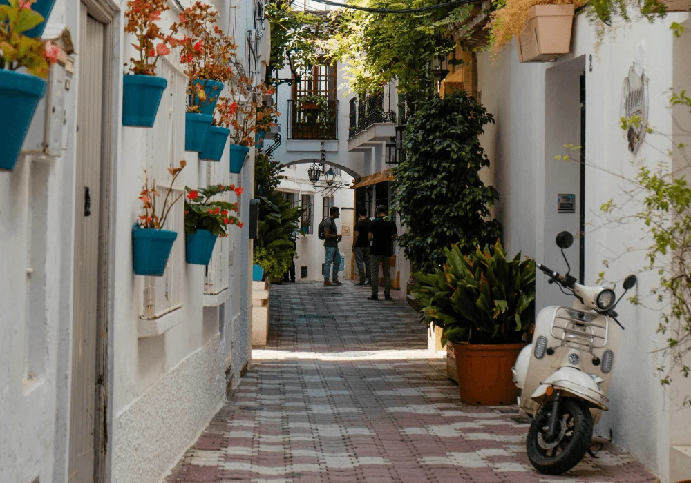 andalusia spain street scene