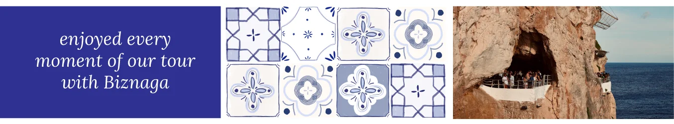 3 image banner with short quote