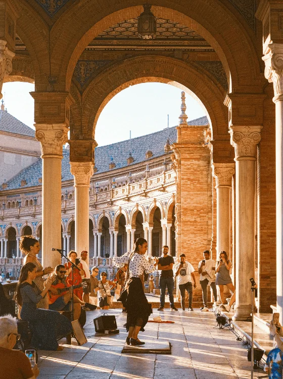 dancers in sevilla