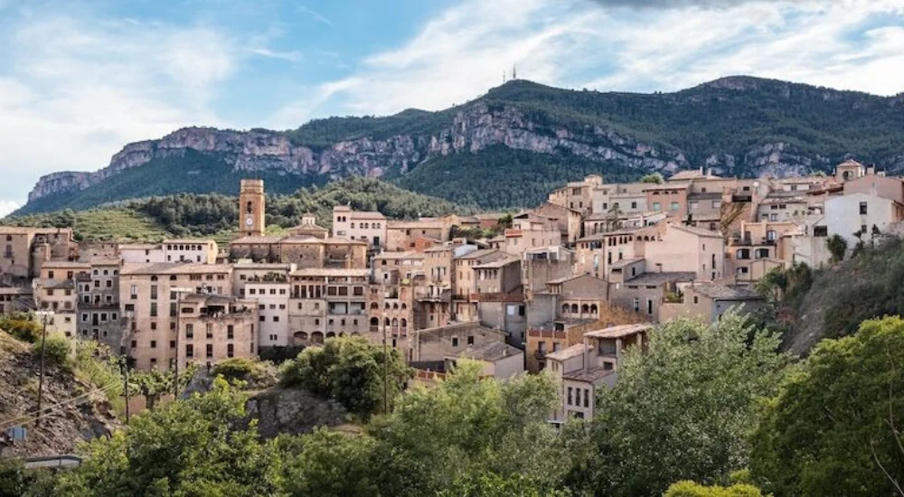 village view in spain